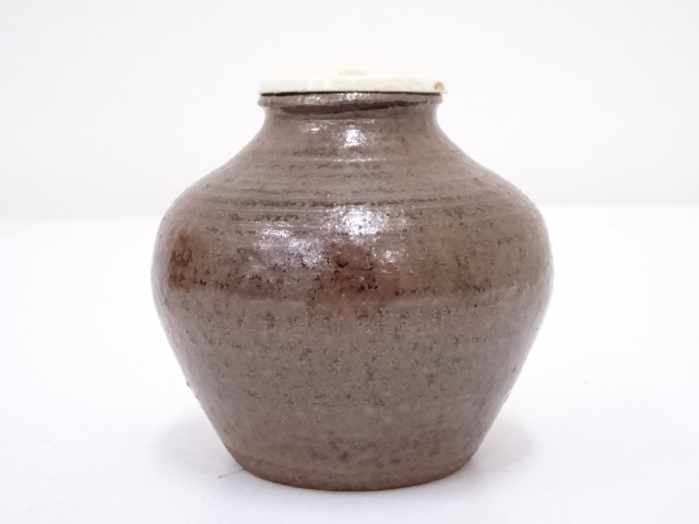 茶入。唐物茶入。唐時代。茶道具。古美術。骨董品。舊家蔵出し。希少。 茶入。唐物茶入。唐時代。茶道具。古美術。骨董品。舊家蔵出し。希少